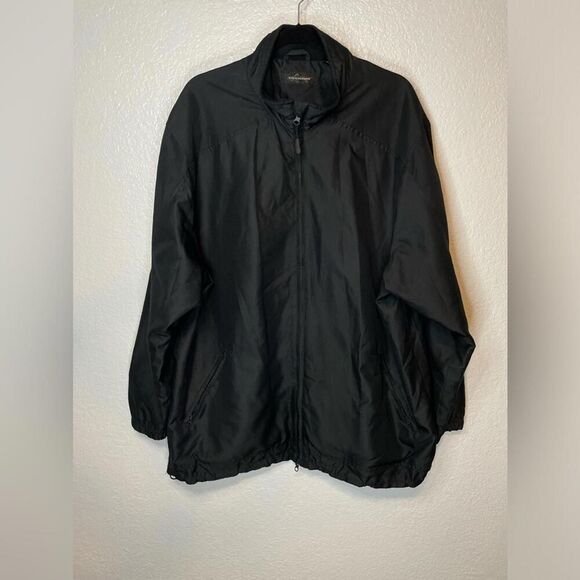 Greg Norman men’s black zip up jacket size xl - Picture 1 of 8